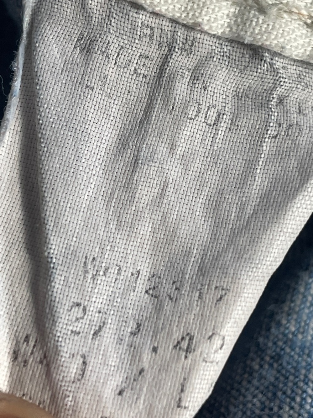 Men’s Key Imperial Vintage Work Denim Overalls size 40 x - Picture 15 of 16